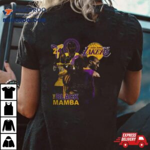 Los Angeles Lakers Kobe Bryant 1978 Forever Memories Tee Shirt