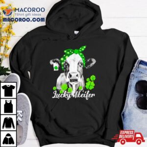 Lucky Heifer St Patrick S Day Cow Tshirt