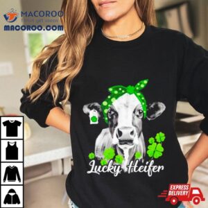 Lucky Heifer St Patrick S Day Cow Tshirt