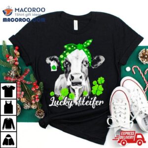Lucky Heifer St Patrick S Day Cow Tshirt