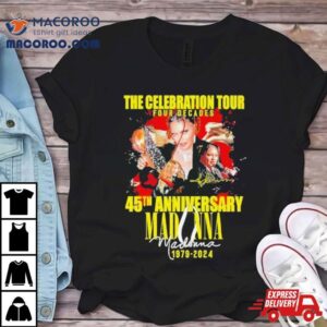 Madonna Th Anniversary The Celebration Tour Four Decades Tshirt