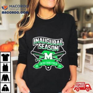 Marshall University Baseball 2024 Jack Cook Field Inaugural Season Shirt