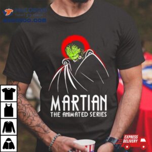 Martian The Animated Series Mars Attacks Tshirt