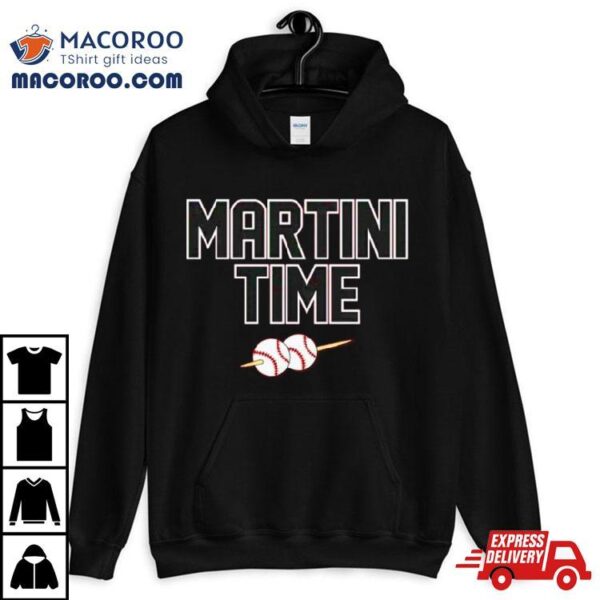 Martini Time Nick Martini Baseball Shirt