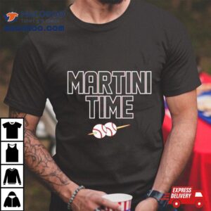 Martini Time Nick Martini Baseball Tshirt