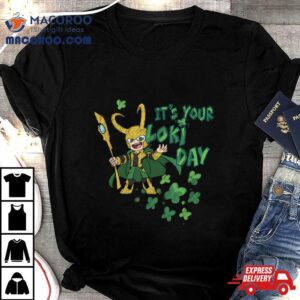 Marvel Kawaii It S Your Loki Day Shamrocks St Patrick S Day Tshirt