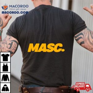 Masc Yellow Logo Shirt