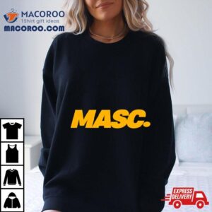 Masc Yellow Logo Tshirt