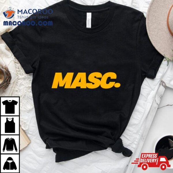 Masc Yellow Logo Shirt