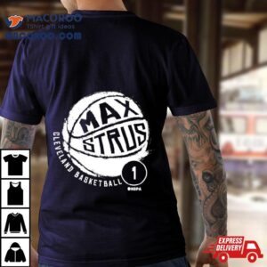 Max Strus Cleveland Basketball Tshirt