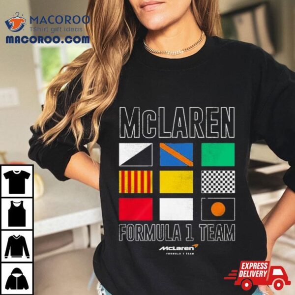 Mclaren F1 Team Toddler Flags Of F1 Shirt