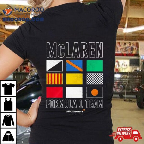 Mclaren F1 Team Toddler Flags Of F1 Shirt