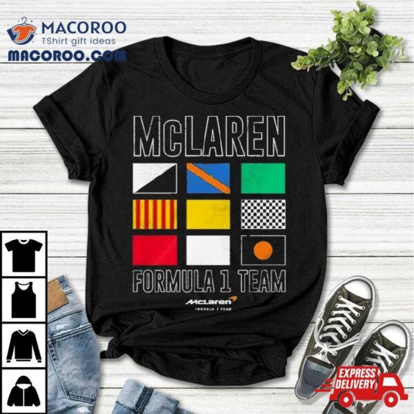 Mclaren F1 Team Toddler Flags Of F1 Shirt