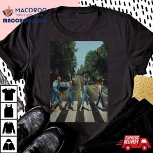 Mcu Fantastic Four Abbey Road Artwork Tshirt