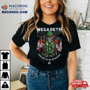 Megadeth Killing Is My Business Skeleton Tshirt