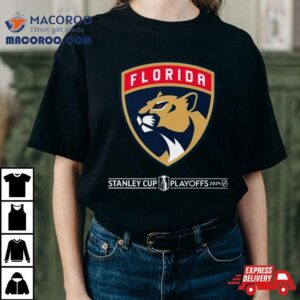 Men S Florida Panthers Fanatics Branded Red Stanley Cup Playoffs Tshirt