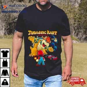 Men’s Jurassic Kart Game Finds A Way Shirt