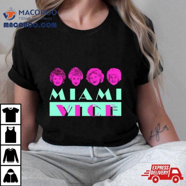 Miami Golden Vice Shirt