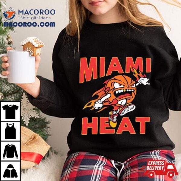 Miami Heat Basketball Hot Fire Shirt