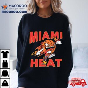 Miami Heat Basketball Hot Fire Tshirt