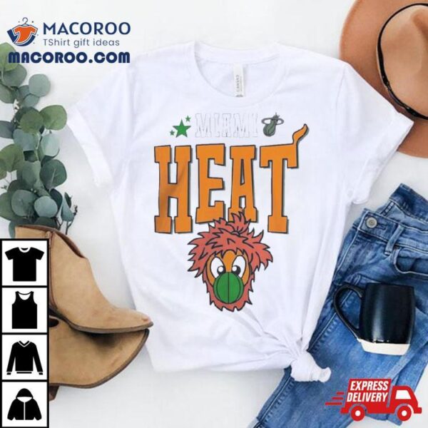 Miami Heat Merch Miami Heat Basketball Nba Team Mascoshirt