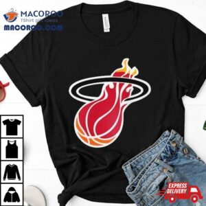 Miami Heat Mitchell & Ness Youth Hardwood Classics Retro Logo Shirt