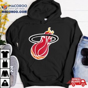 Miami Heat Mitchell Ness Youth Hardwood Classics Retro Logo Tshirt