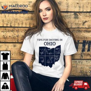 Michigan Tips For Driving Through Ohio Triblend Shirt
