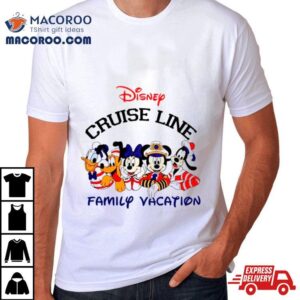 Mickey Friends Disney Cruise Line Family Vacation Tshirt