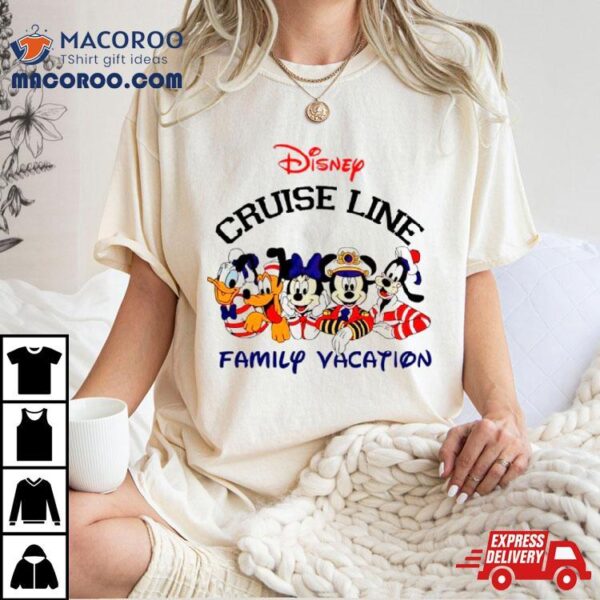 Mickey Friends Disney Cruise Line Family Vacation Shirt