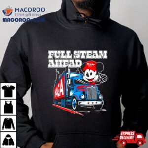 Mickey Maga Full Steam Ahead Truck Remake Tshirt