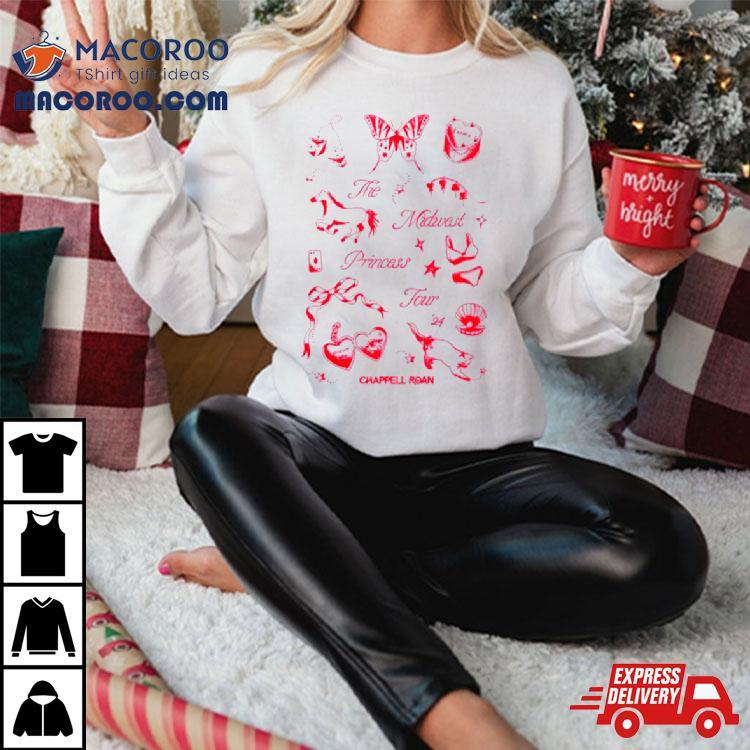 Midwest Princess 2024 Tour Chappell Roan Shirt Midwest Princess 2024 Tour Chappell Roan Shirt