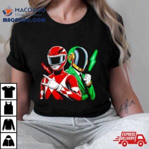 Mighty Daft Power Rangers Power Punk Shirt