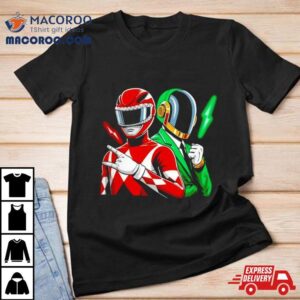 Mighty Daft Power Rangers Power Punk Tshirt