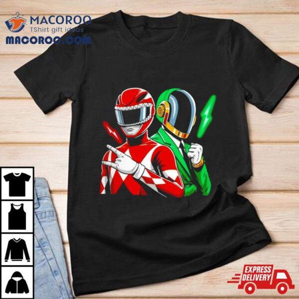 Mighty Daft Power Rangers Power Punk Shirt