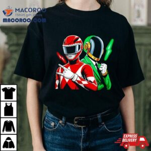 Mighty Daft Power Rangers Power Punk Tshirt