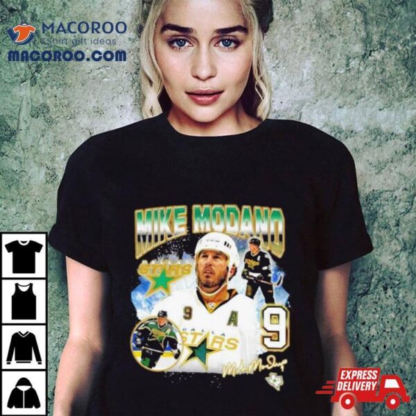 Mike Modano Dallas Stars Legendary Collage Shirt