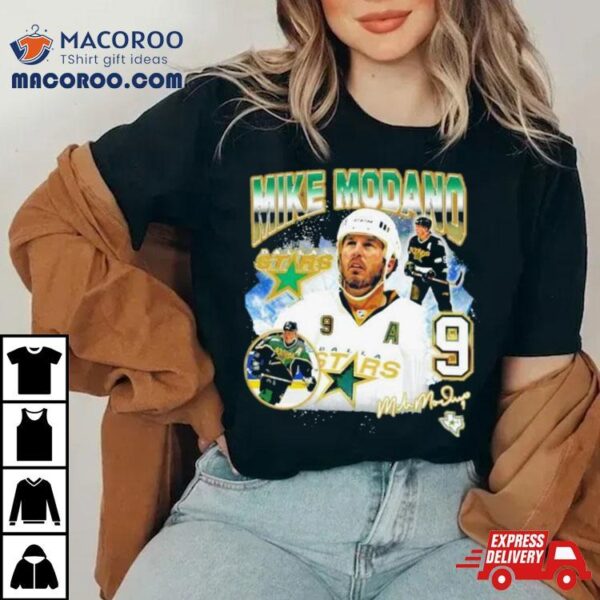 Mike Modano Dallas Stars Legendary Collage Shirt