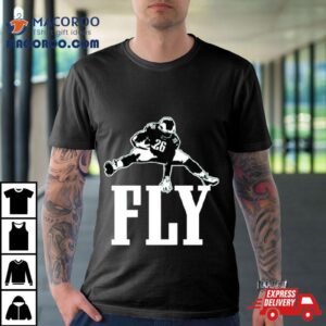 Miles Sanders Philadelphia Eagles Flyquon Tshirt