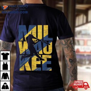 Milwaukee Baseball Home Run Game Day Tshirt