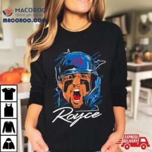 Minnesota Twins Royce Lewis Head Major League Baseball Vector Tshirt