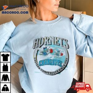 Mitchell & Ness Tan Charlotte Hornets Hardwood Classics Vintage Soul Crown Jewels Shirt