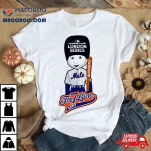 Mlb World Tuor London Series New York Mets The Line Army Baseball Tshirt