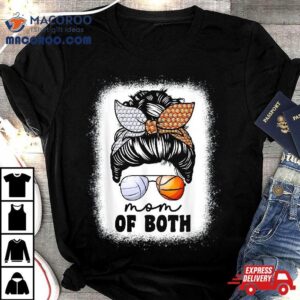 Mom Of Both Volleyball And Basketball Mama For Shirt 2 Mom Of Both Volleyball And Basketball Mama For Tshirt