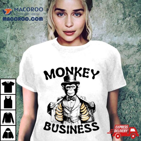 Monkey Business Banana Shirt