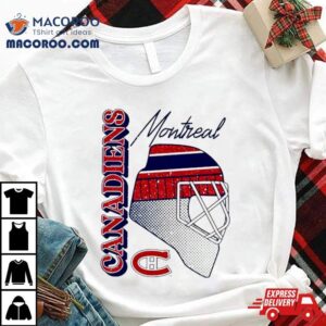 Montreal Canadiens Ice Hockey Helmet Logo Tshirt