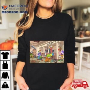 Murder Clowns Bank Scene Tshirt