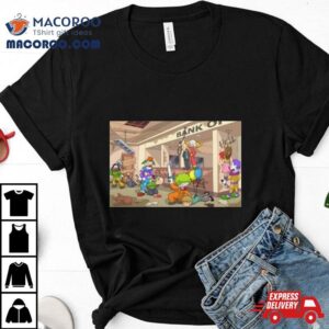 Murder Clowns Bank Scene Tshirt