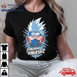 Naruto Sharingan Kakashi Anime Tshirt