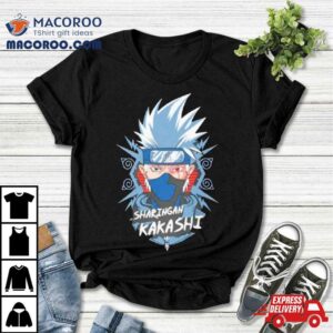 Naruto Sharingan Kakashi Anime Tshirt